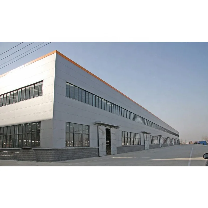 Hot sale in African countries Prefabricated  Steel Structure auto car producing industrial steel factory workshop