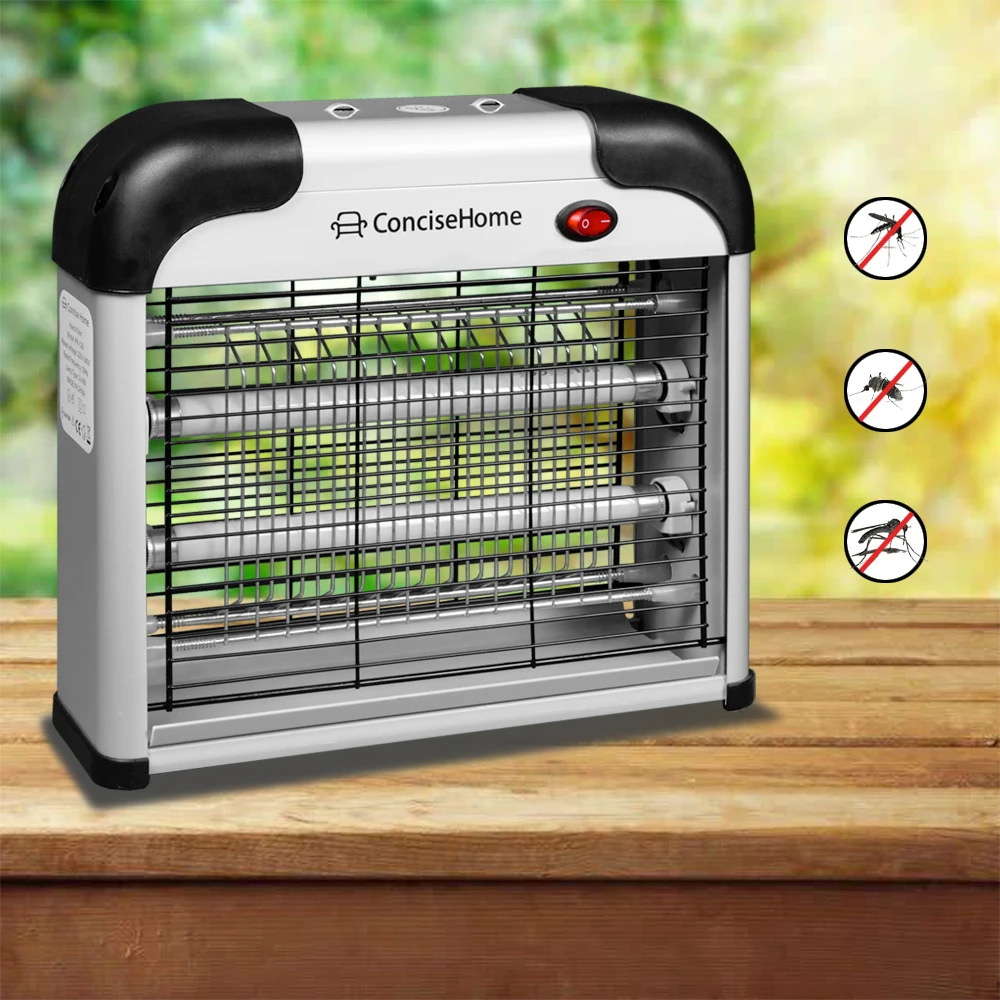 12W Concise Home guangdong electric mosquito swatter kill lamp mosquito insect mosquito racket electric fly swatter