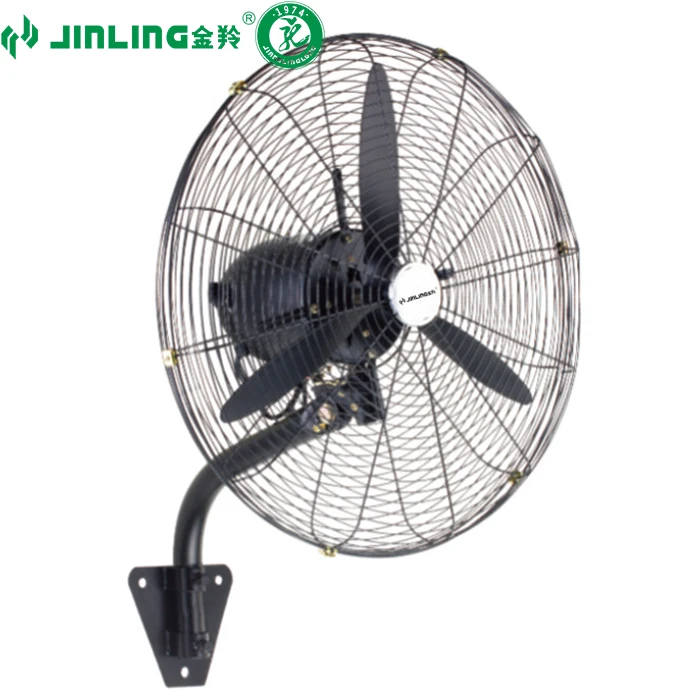 Metal Wall Mount Strong Power Electric Fan Croissant Fan Industrial Fan Factory Direct Sales 20 Inch Logo Customized 220V