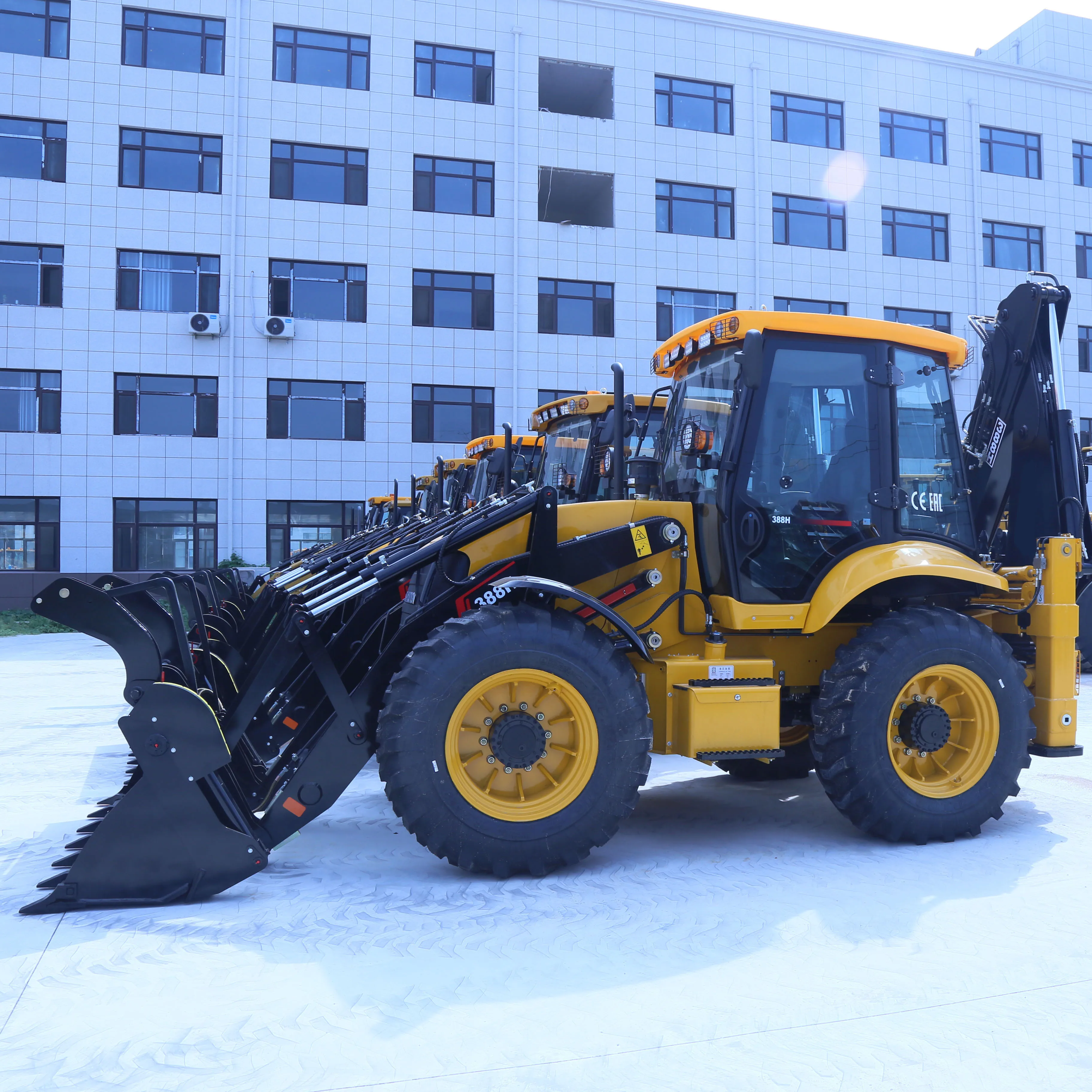 Вилочный погрузчик Epa Ce 10ton 4 Wd компактный мини-телескопический колесный телескопический цена на продажу от производителя