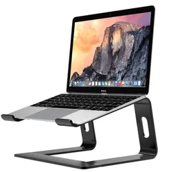 Ergonomic aluminum Laptop Mount Notebook Stand Riser holder vertical Aluminum laptop stand for Macbook Computer PC Desk