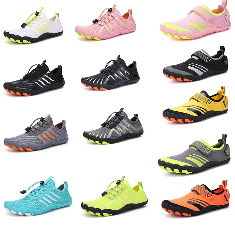 New Couple Upstream Shoes Large Size Wading Diving Beach Sneaker water shoes Soft Antiskid Sole Outdoor Sports Shoes For Men Wom