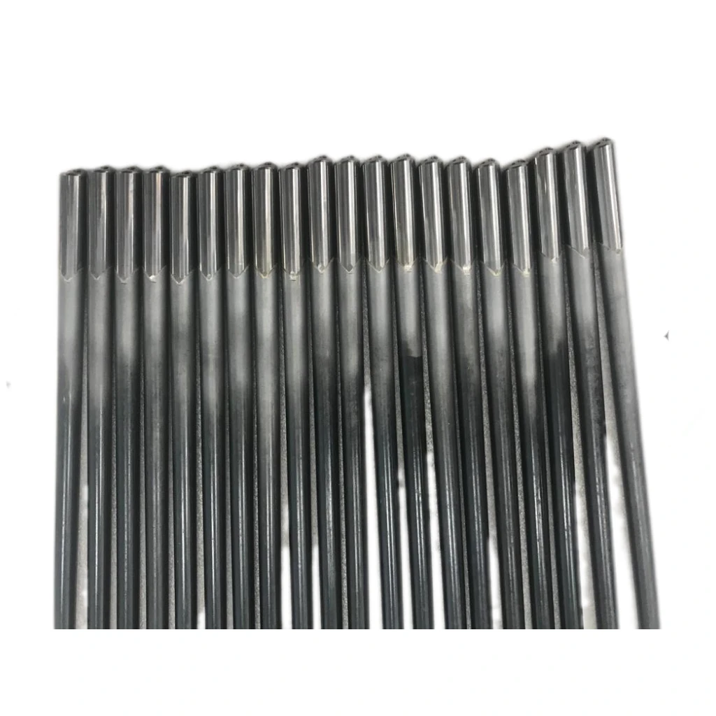 Deep hole drilling machine use Tungsten carbide tips  for deep hole gundrill metal drilling