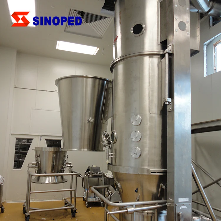 FG-60 FG Series Vertical Fluid Bed Granulating Drier Fluid Bed Coater