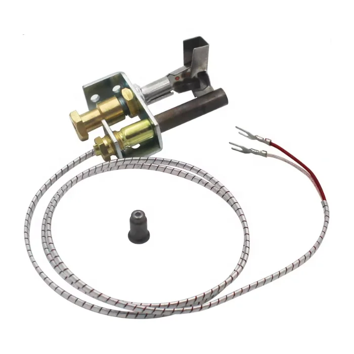 Natural Gas Pilot Burner with 750mv Replacement Thermopile Generator