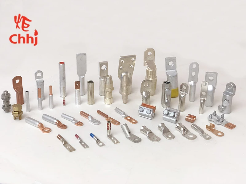 One To Four Holes Tinned Electrical Copper Crimp Cable Terminal Lug