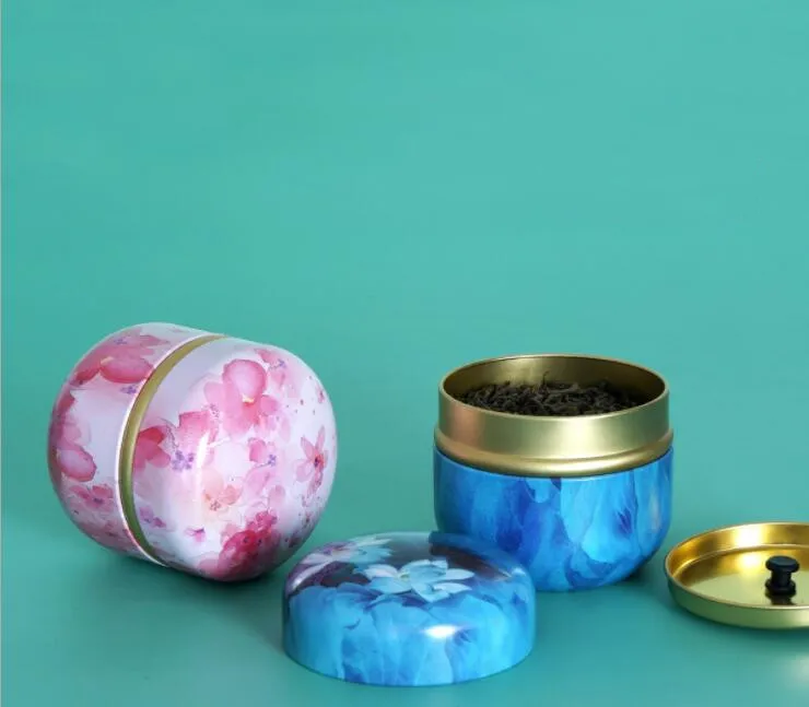 Custom Small Round Tin Cans Packaging Candy/ Money Metal Tin Boxes