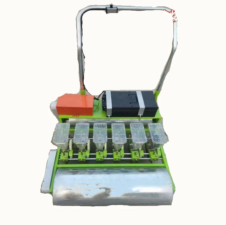 Manual Seeding Machine 6 Row Electric Vegetable Radish Seeder