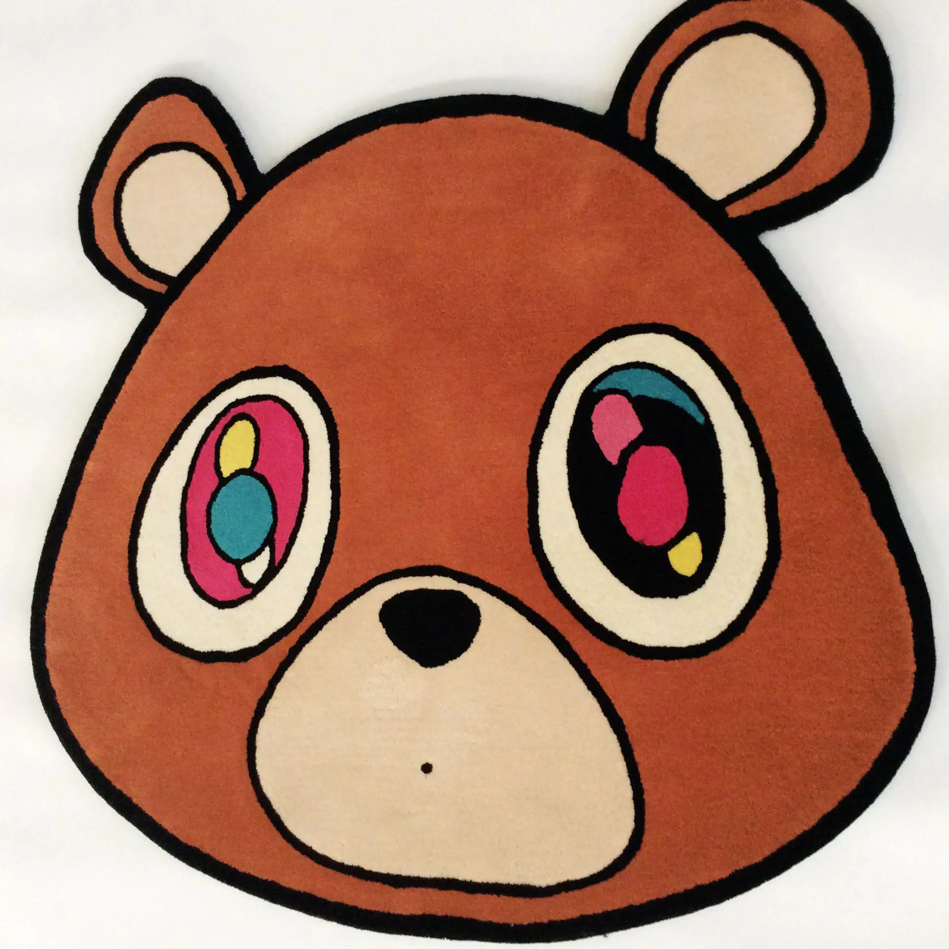 Rugs And Carpets For Living Room Irregular Shape Personalized Custom Logo Mat Handmade Wool And Slik Area Rugs