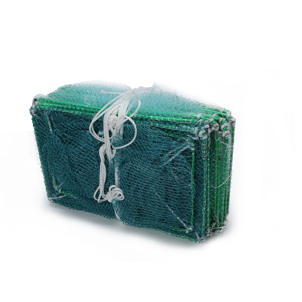 Рыболовная сеть лучшего качества длиной 12 м складная кастрюля для раков сельскохозяйственная ловушка рыбалки