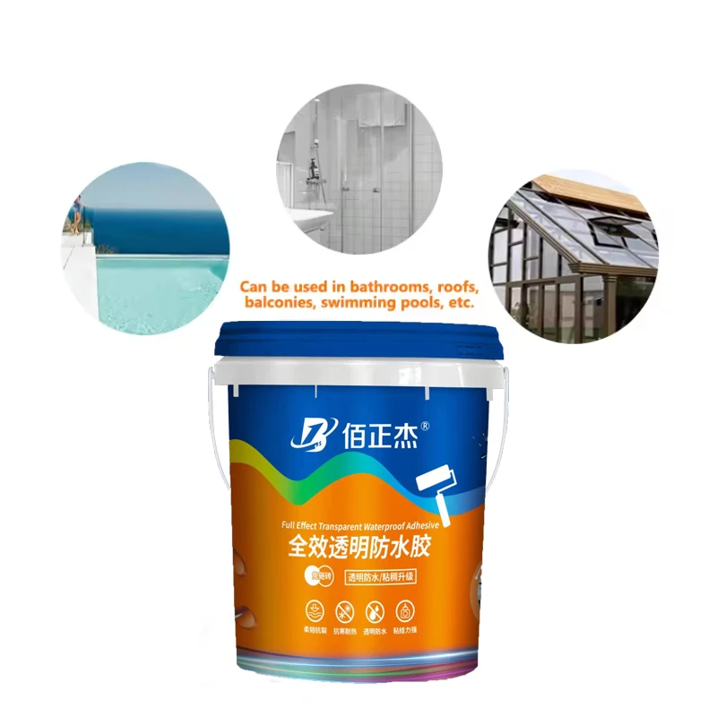 China Wholesale Acrylic Waterproof Coating Waterproof Transparent Adhesive Glue
