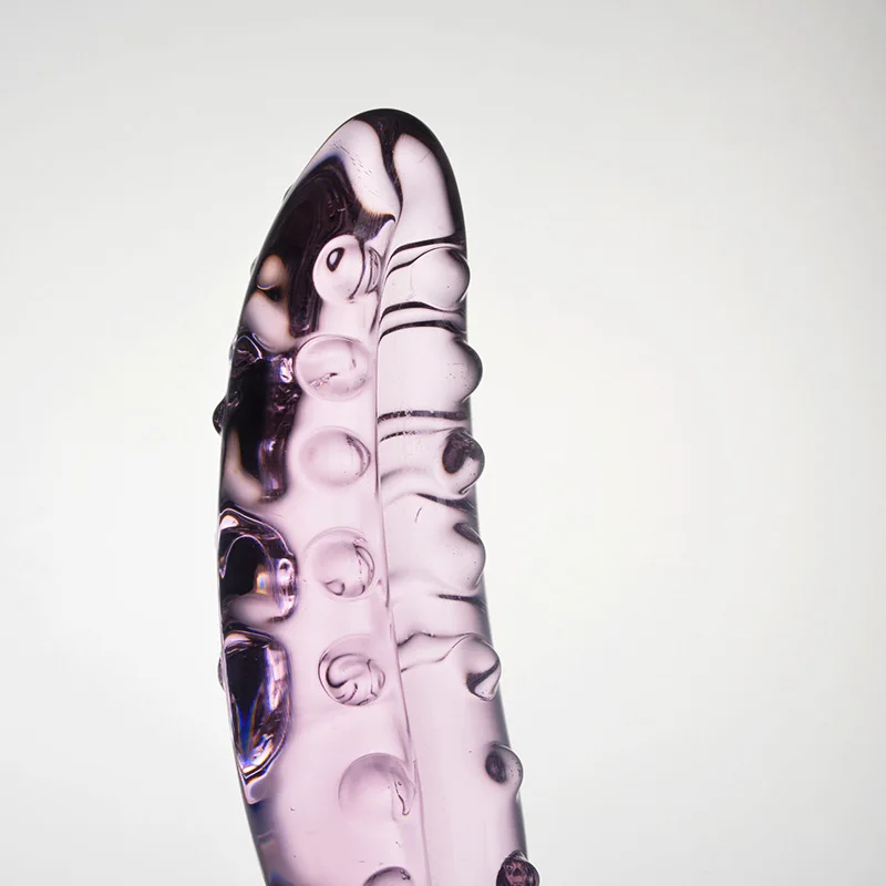 Crystal Tongue Dildo Vagina Massage Glass Women Masturbation Sex Toy For Couple Flirting Adult Sex Product