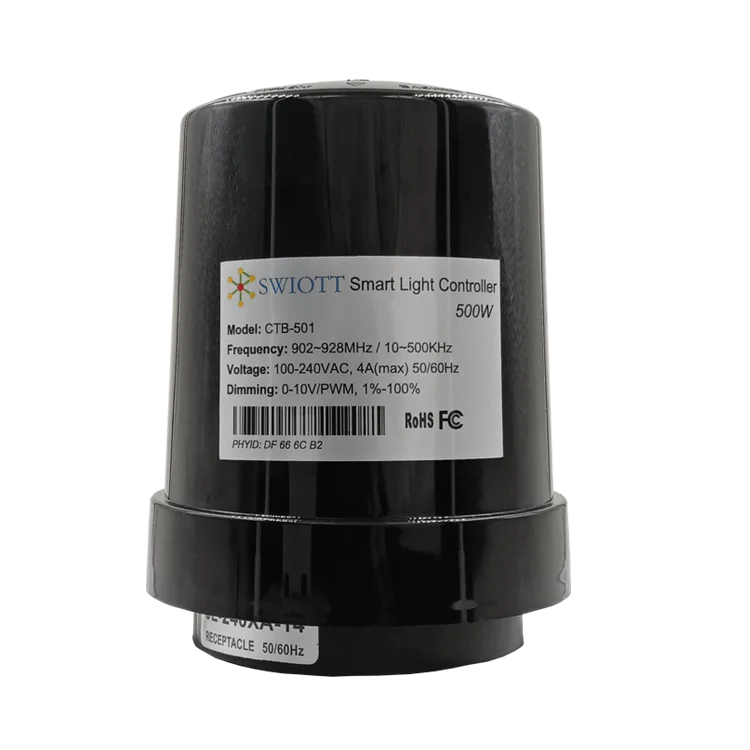 CTW501FH GPS tilt sensor Wireless lorawan dimmer led street lamp controller control smart street light lora controller