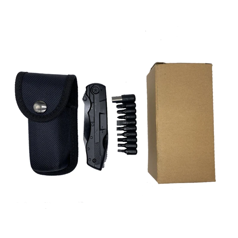 2024 Grand Harvest Camping Survival Folding Multitool Plier with Bit Screwdriver