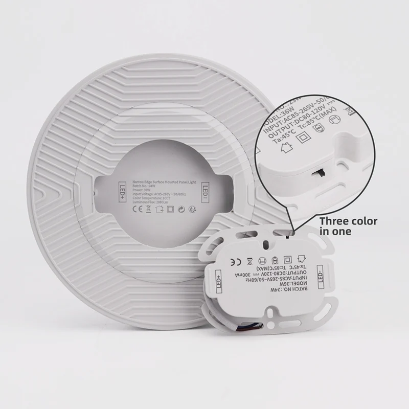 KEOU Easy To Install Durable Aluminum Shell 24W 36W 48W Living Room LED Ceiling Light