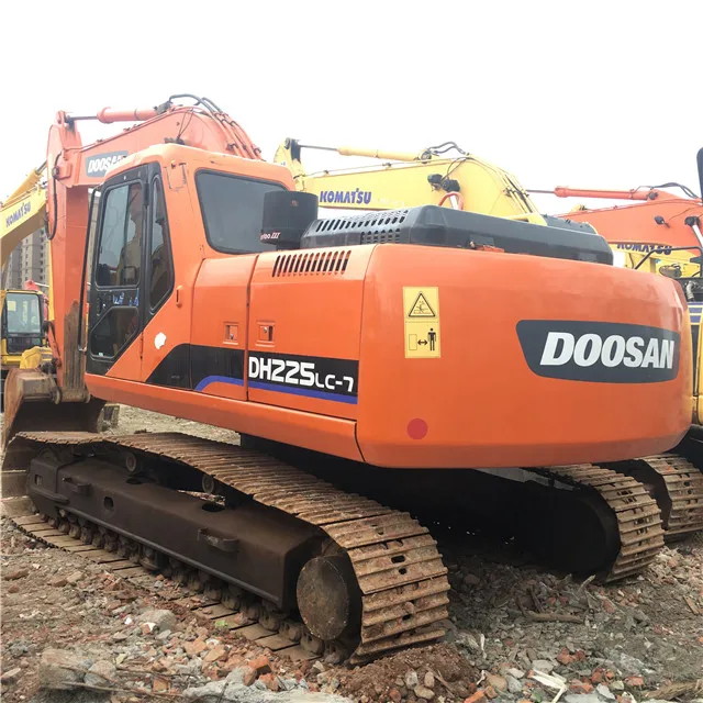 22-тонный экскаватор большой грузоподъемности Dh225LC/220LC-7/ 225LC-7/ 225LC-9 подержанный гусеничный