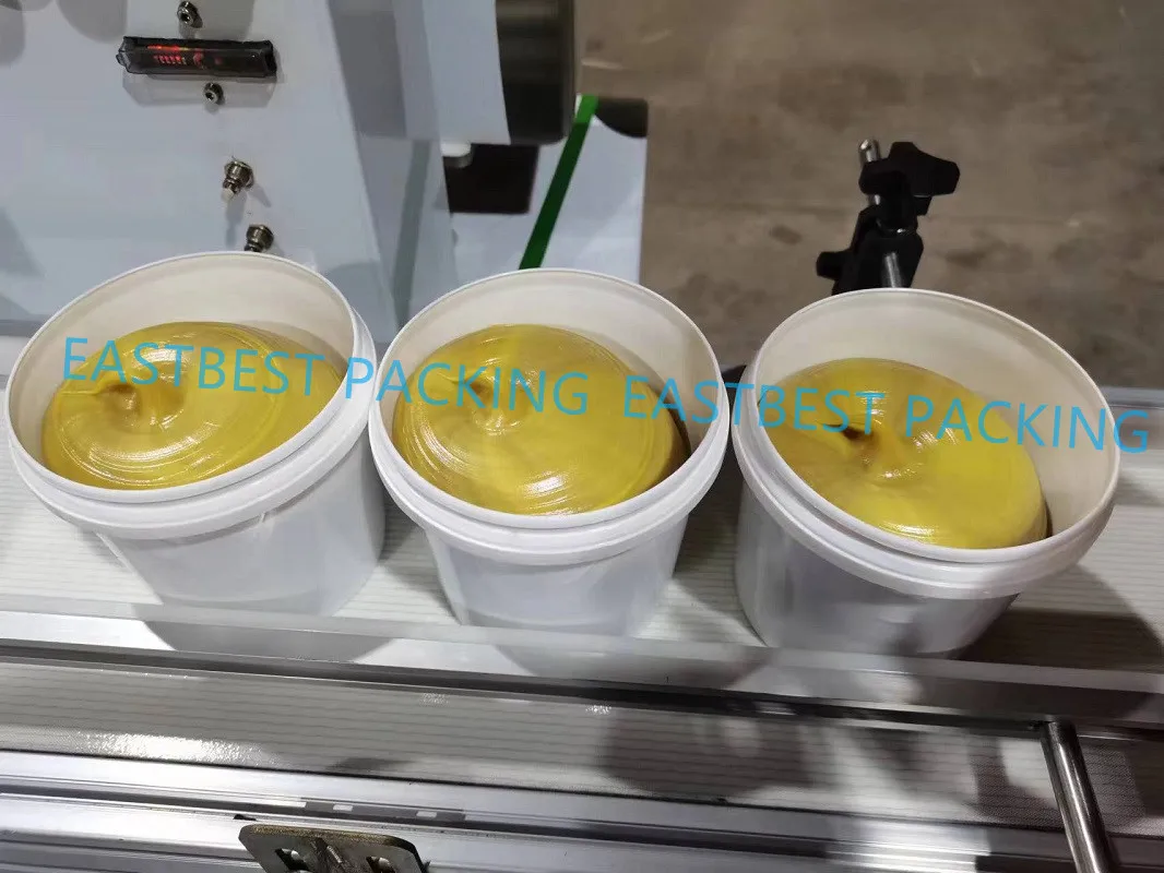 high speed automatic high viscosity rotor pump industrial grease automobile grease filling machine