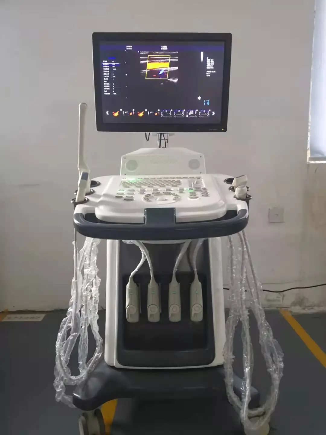 RUIHUA brand manufacturer OB GY and echo 3D  Cheap Color Doppler Ultrasound scanner