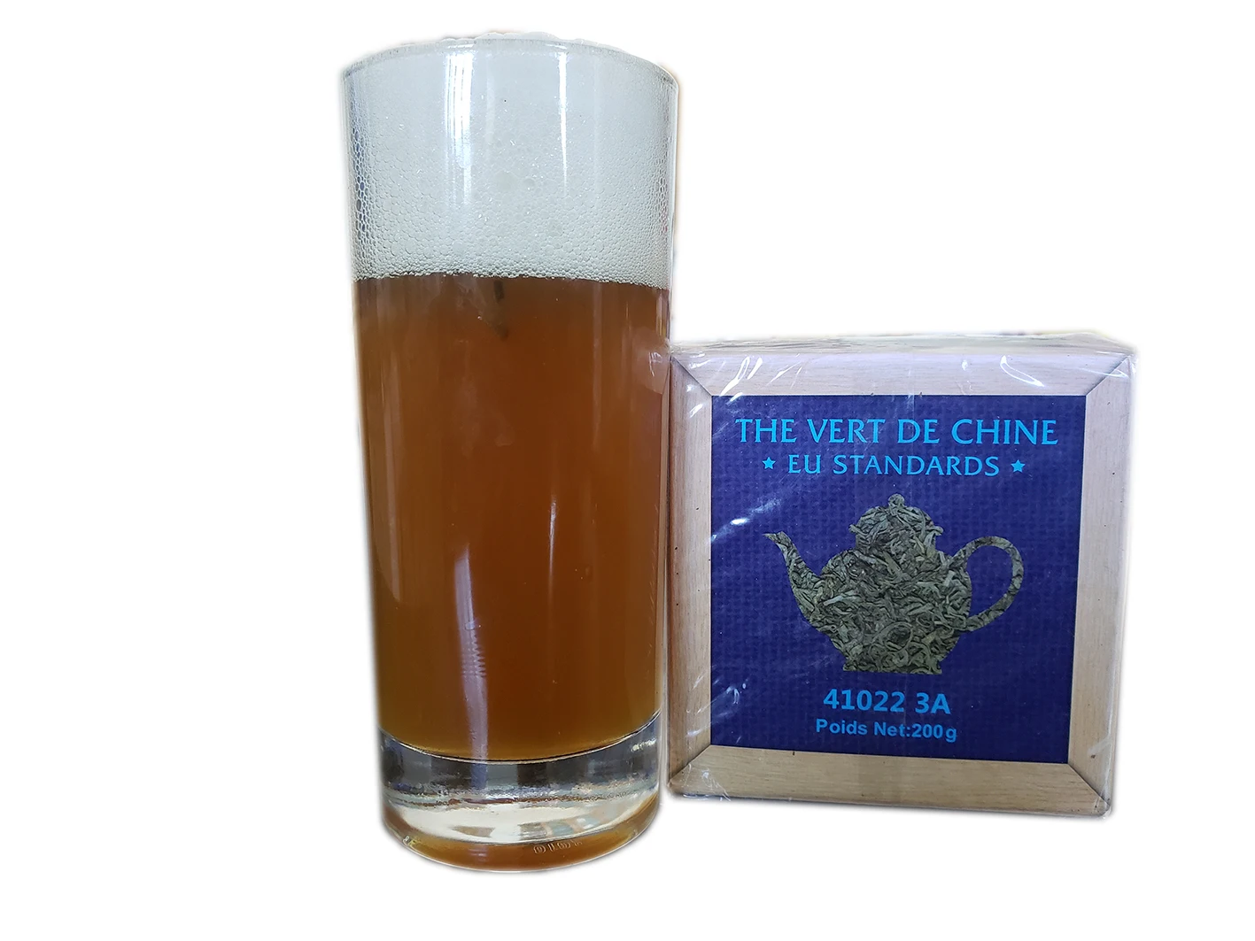 EU standard china green tea 41022 3A  with brand fine songluo tea