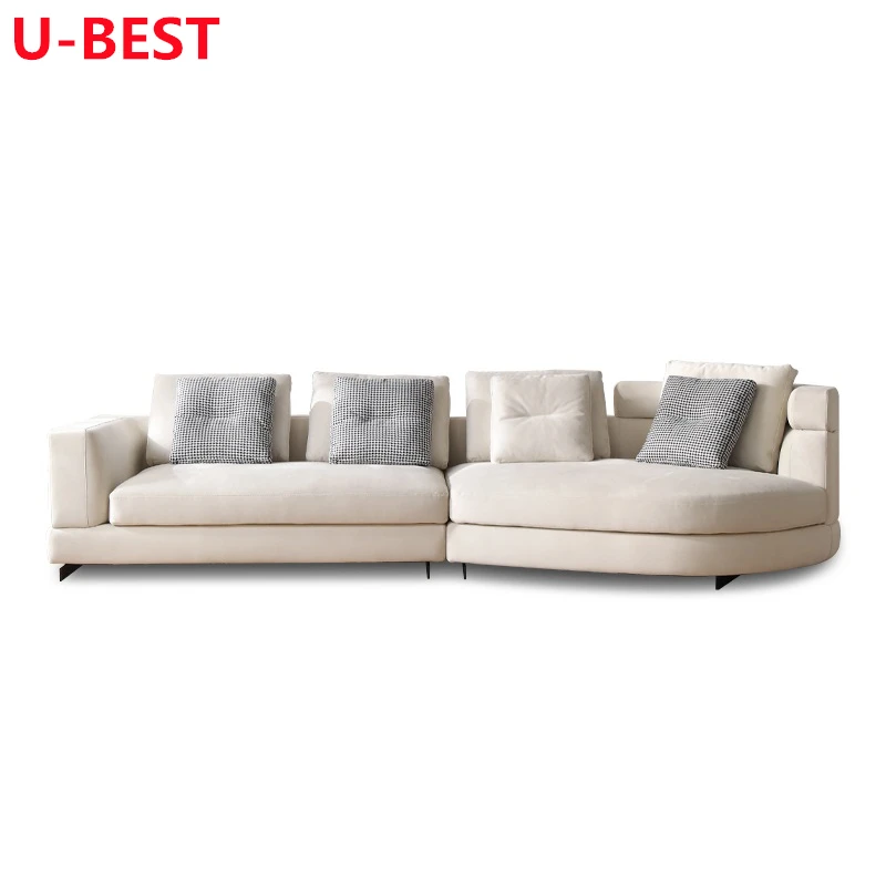 U-Best   Italian Design Recliner Corner Sofa Set Relax Sofa Couch Canape Divano Divani Kanepe Bankstel Sofy Mobili Furniture Liv