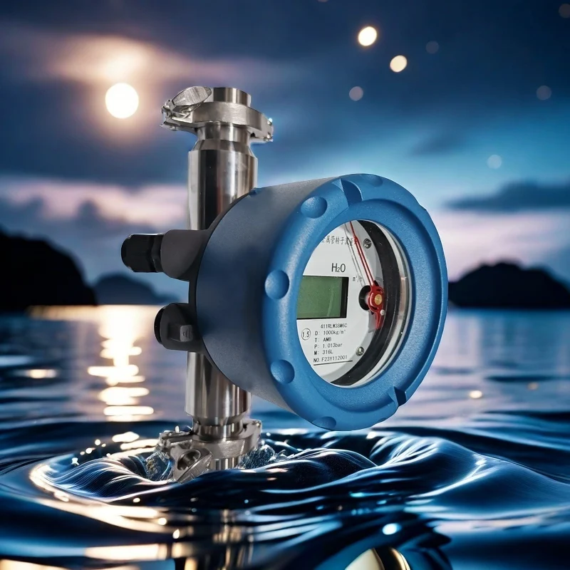 DN32 Flowmeters Water Meters Sanitary Type Metal Tube Pipe Rotameter