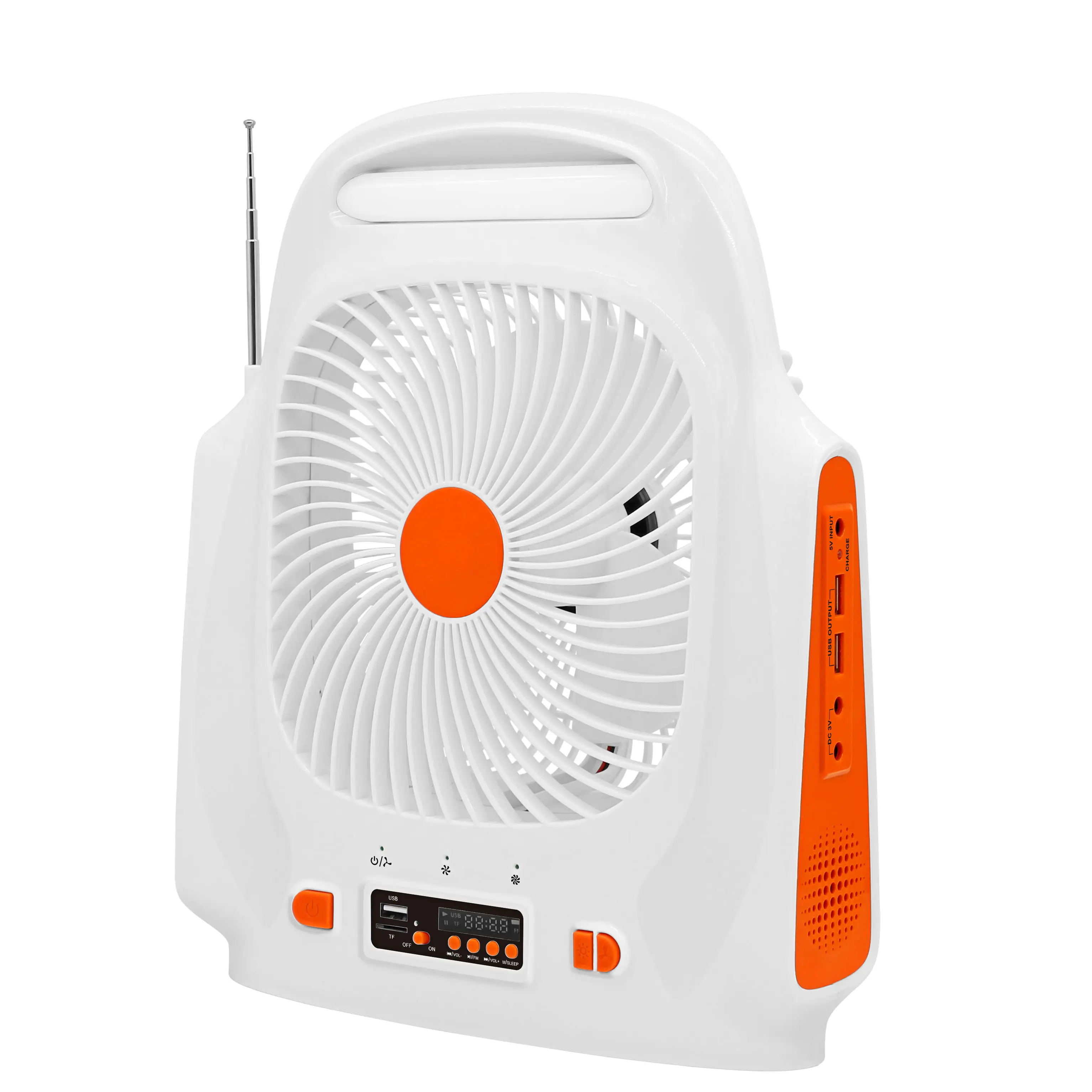 Hot Selling Solar Energy Battery Storage System Office Furniture Solar Fan With Solar Panel