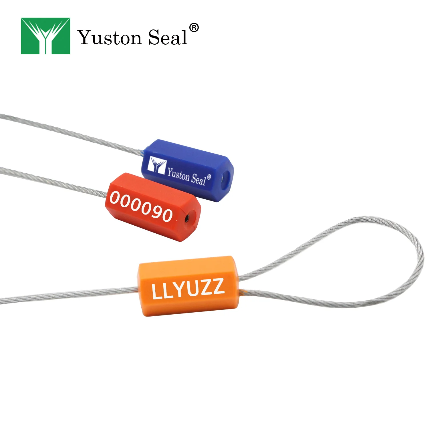 YTCS107 high security tamper proof cable container seal adjustable cable seal