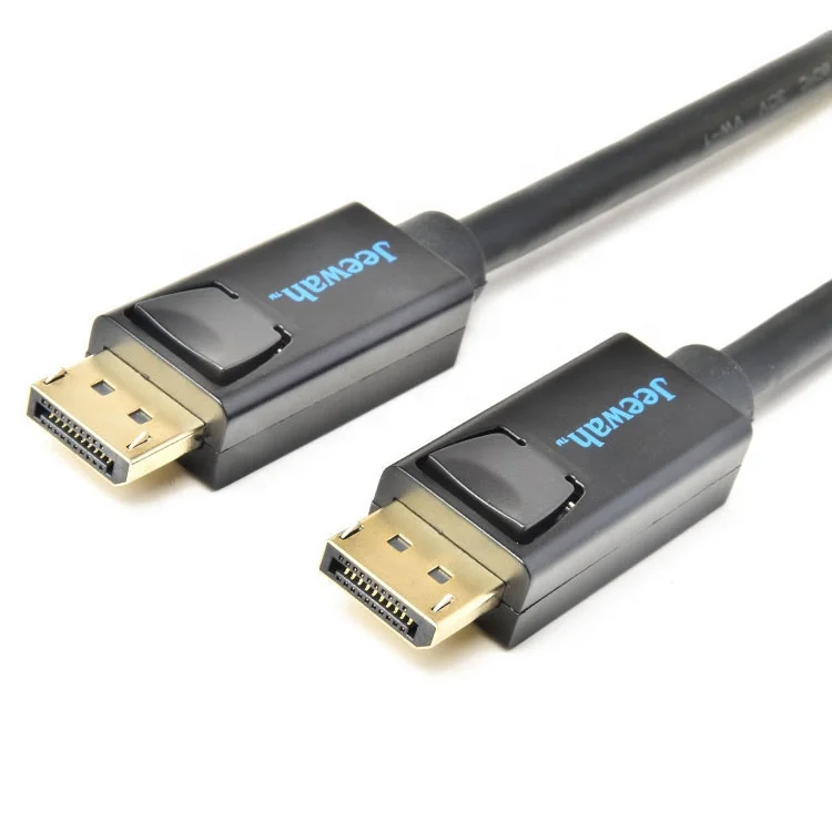 
Free Samples Gold Plated pure copper displayport 1.4 Male to Male Monitor 8k Cable 