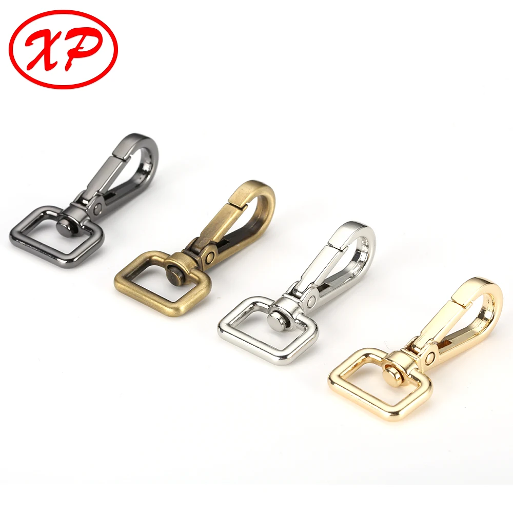 Wholesale black handbag hardware metal small snap hook