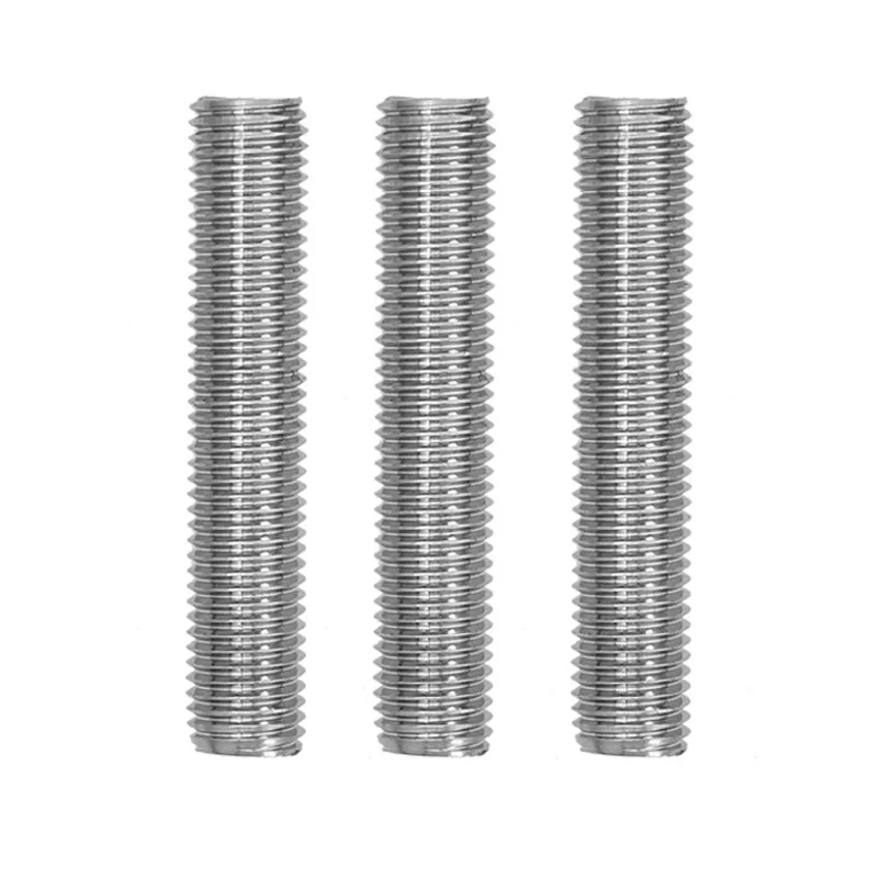 Titanium TA2 TC4 GR2 GR5 F468FT Ti 19 Threaded Rods Bars Studding Studs Fully All Threaded DIN975