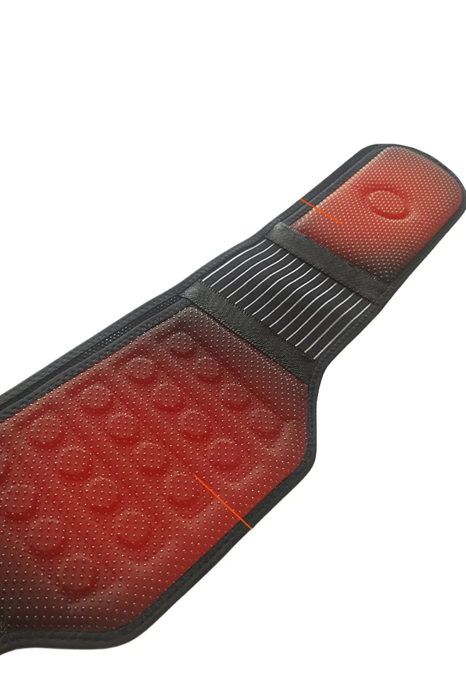 Strong magnet waist belt for middle-aged and elderly products waist protection steel plate support lumbar support fixed belt