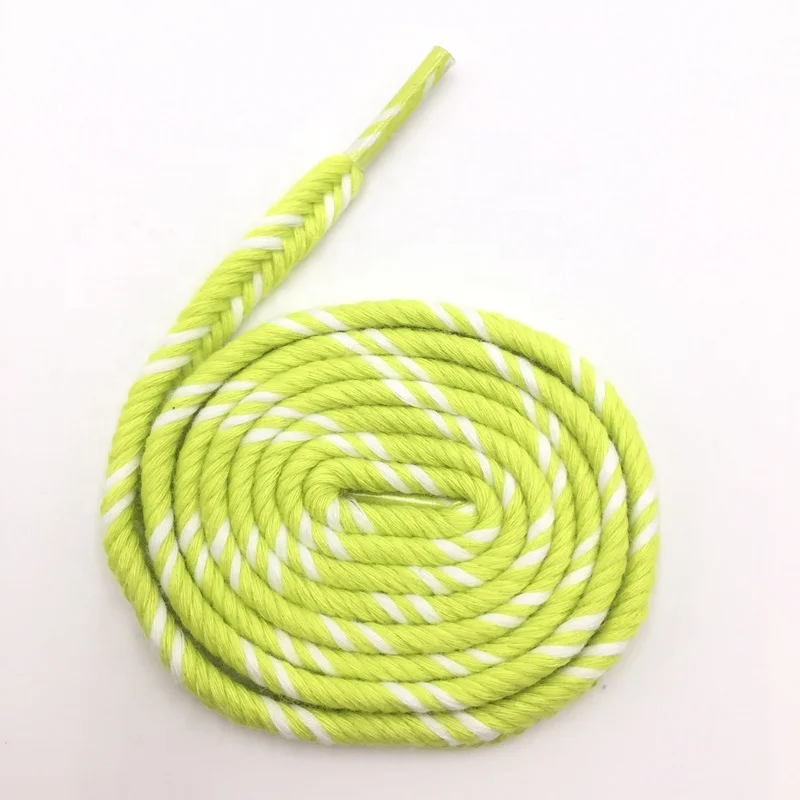 Hot sale hoodie drawstring braid cotton colored cord