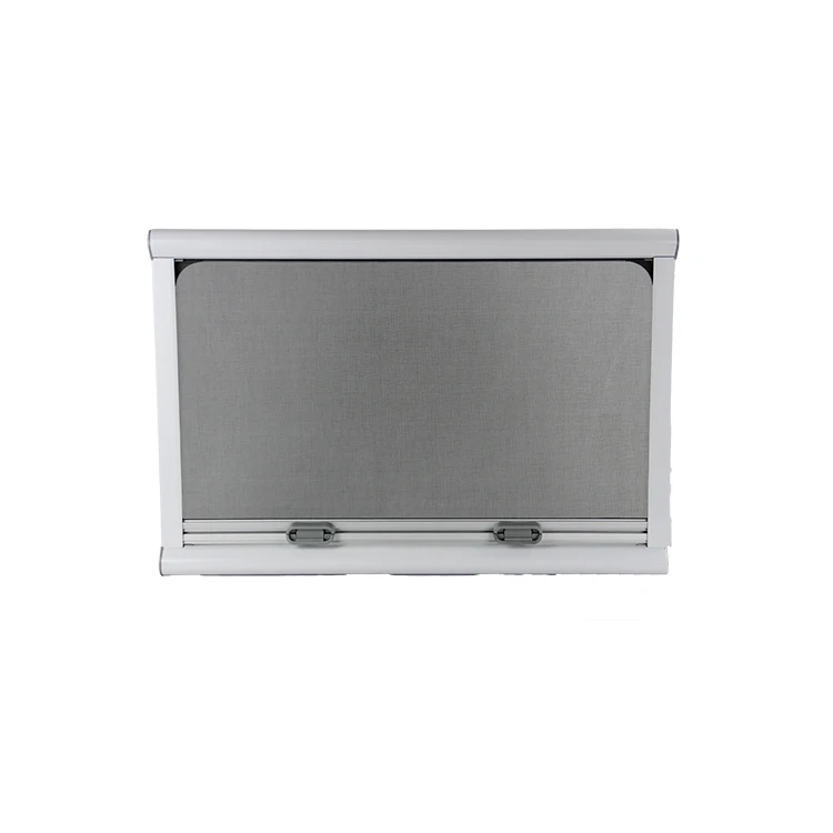 Hot sale rounded corner motorhome window 800X500mm 4R70 rv window tempered glass caravan window