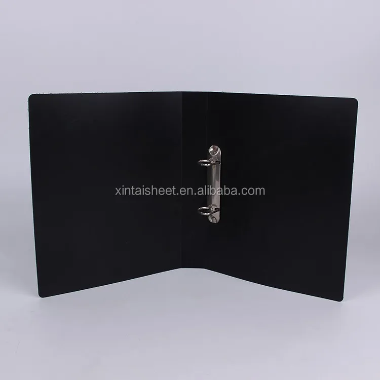 Cheap price custom A4 PP 4 ring binder plastic file folder