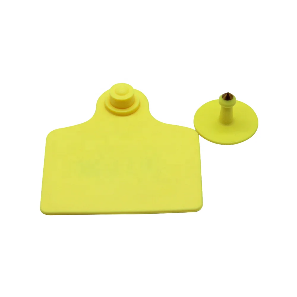 ISO18000-6C/EPC GEN2  UHF animal ear tag for Cattle/ Cow/ Pig with Laser printing