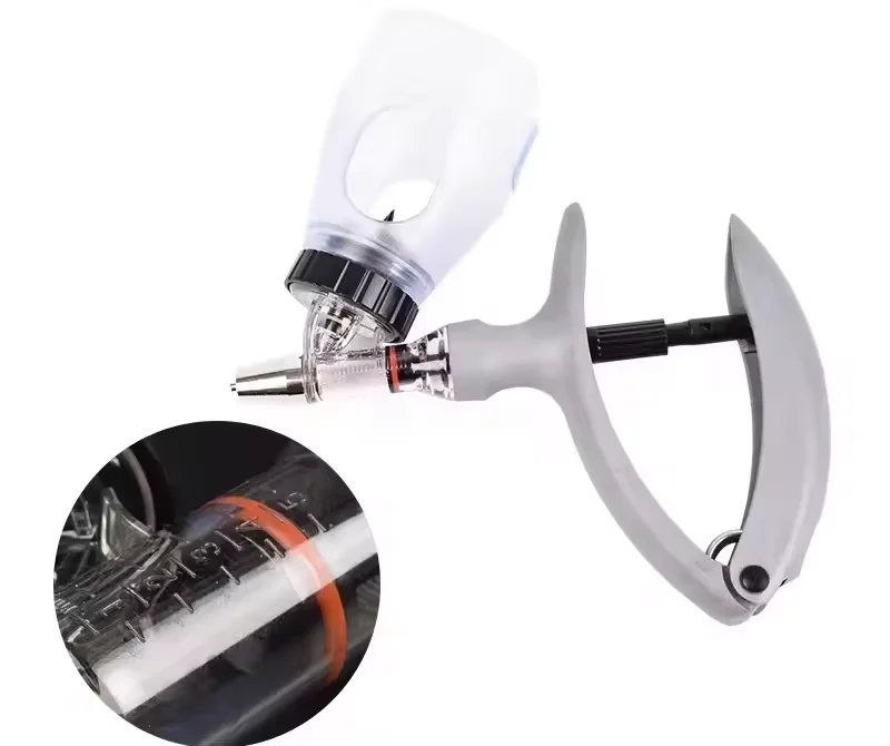 2ml 5ml Automatic animal Injection Syringe continuous veterinary syringe with bottle