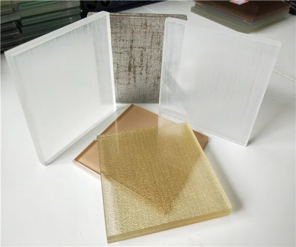 High Quality Modern Fabric Art Decoration Safety Glass Living Room Bedroom Workshop Instruments Bulletproof Solar Float Glass