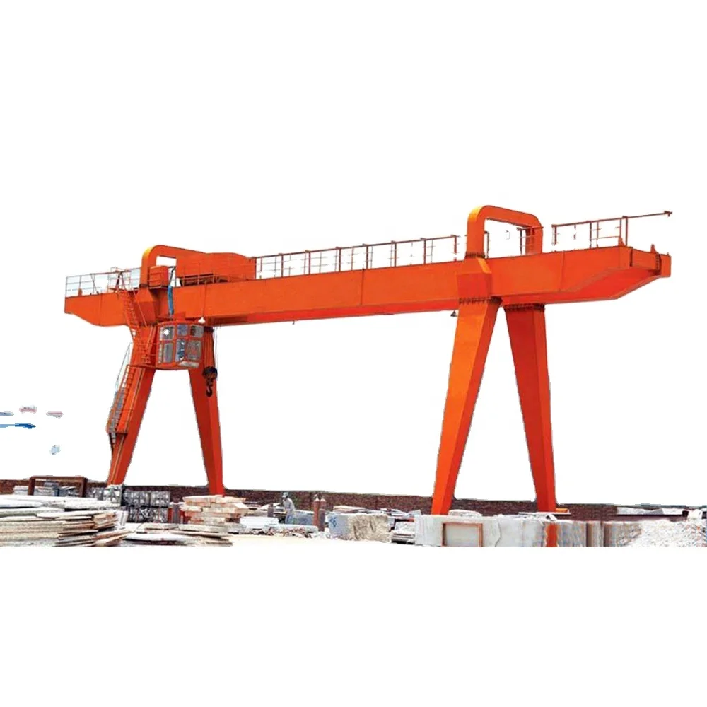 VOHOBOO Brand Factory Price MH MG Type 5t 10t 15t 20t Traveling Single Beam Double Girder Gantry Crane For Sale