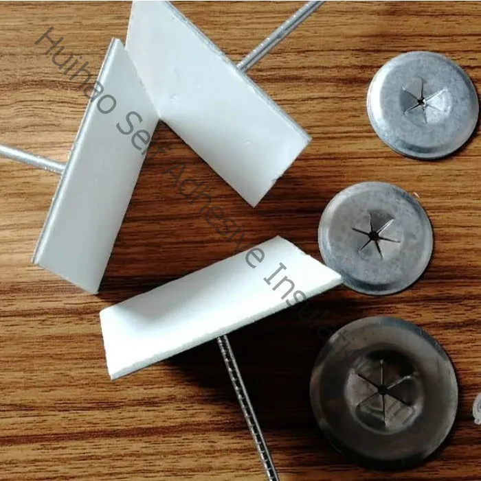 Aluminum 110 mm Self Adhesive Insulation Pins with 30 mm speed clips