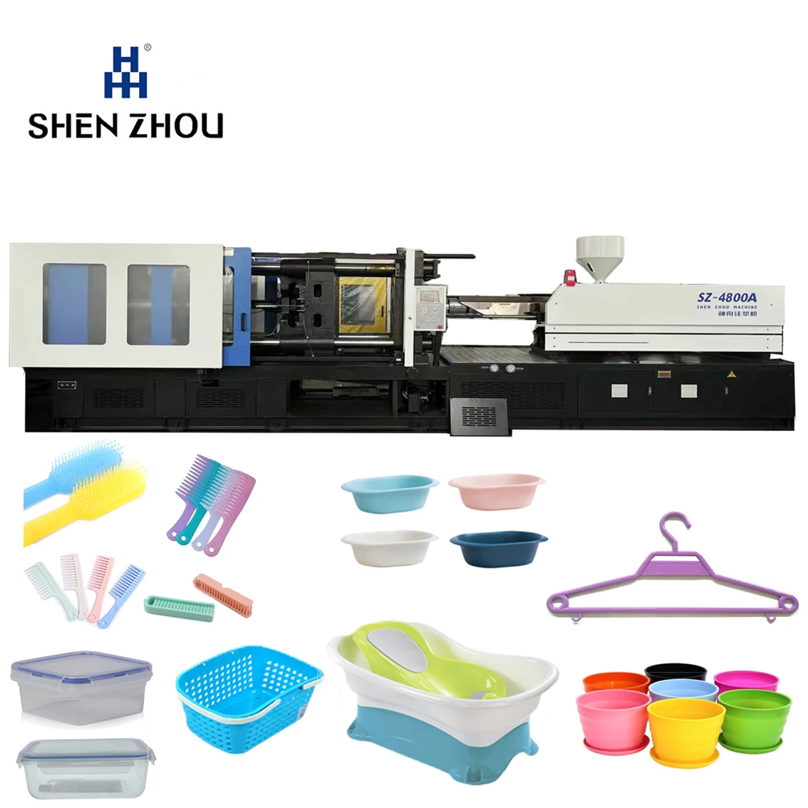 Plastic Home Product Bottle Making Machinery Parts Injection Molding Machine