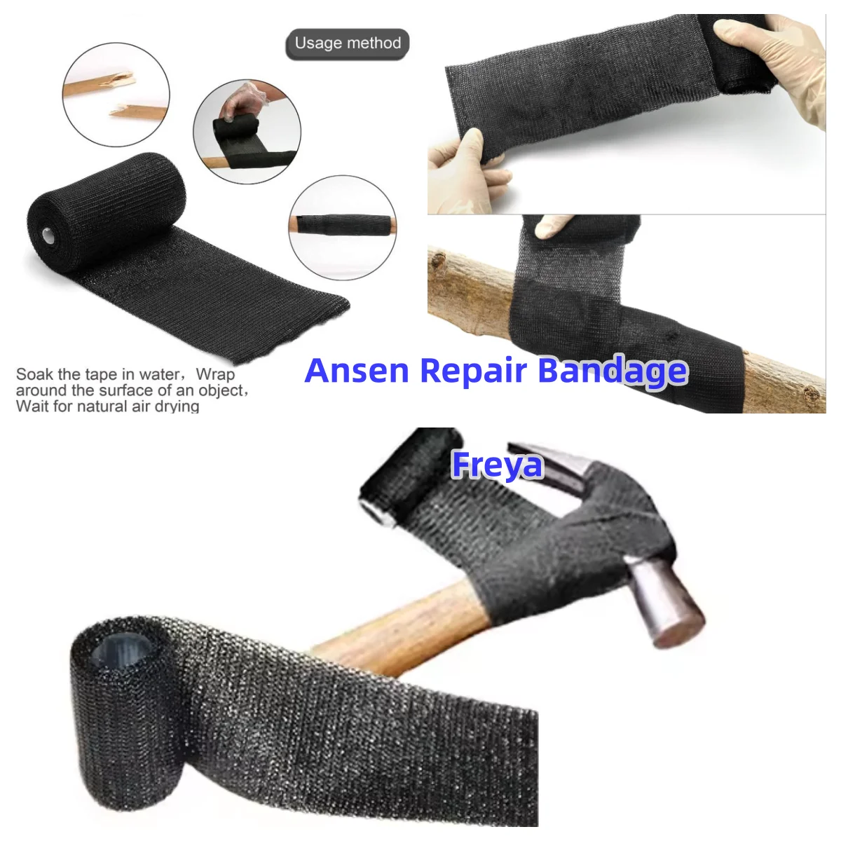 Easy Use and Requires little Preparation Polyurethane Pipe Repair Tape