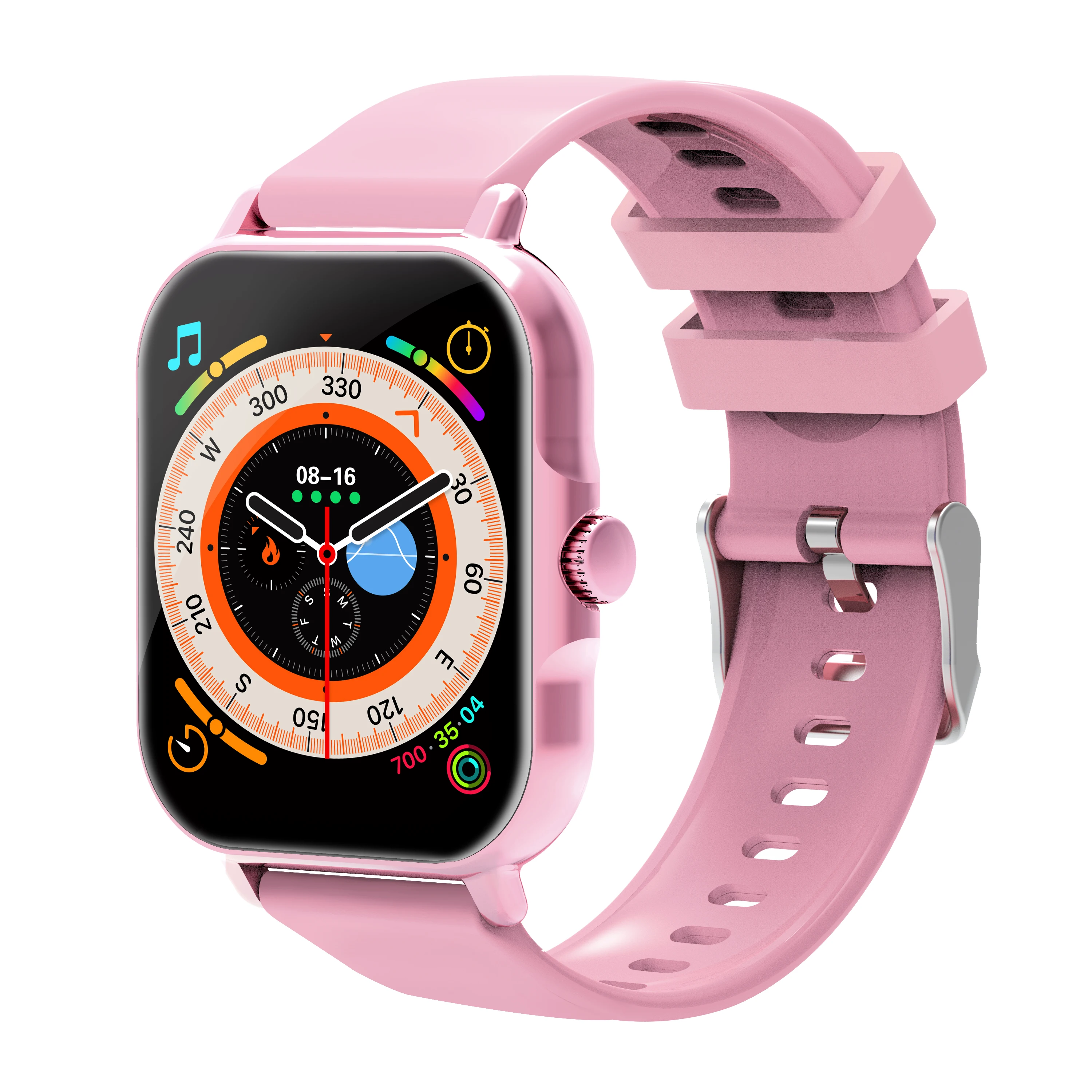 L21plus Call Smartwatch Encoder Hd Voice Assistant Blood Pressure Heart Rate Bracelet Smart Watch 2023