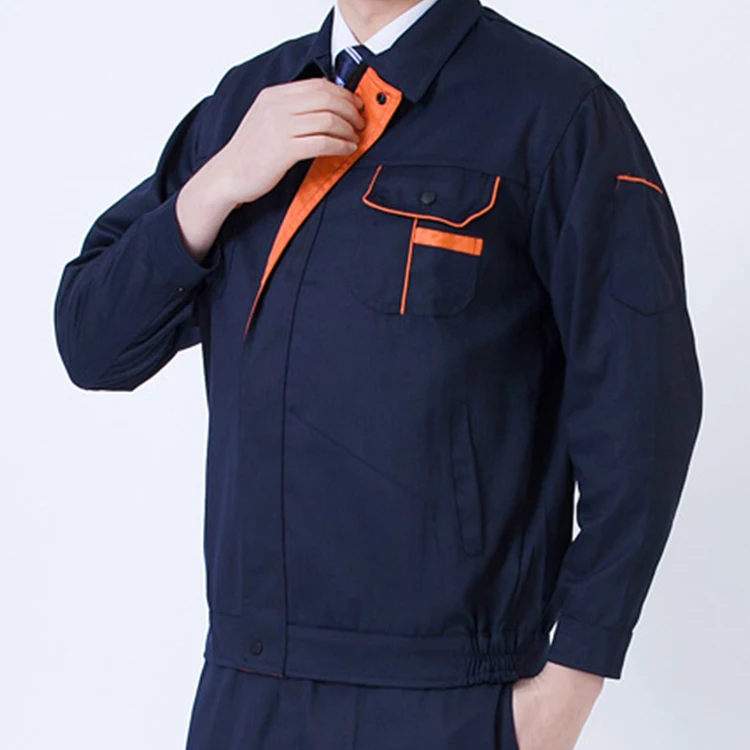 Multiple functional durable working uniform industry workwear outdoor short jacket working garments mining uniform with logo