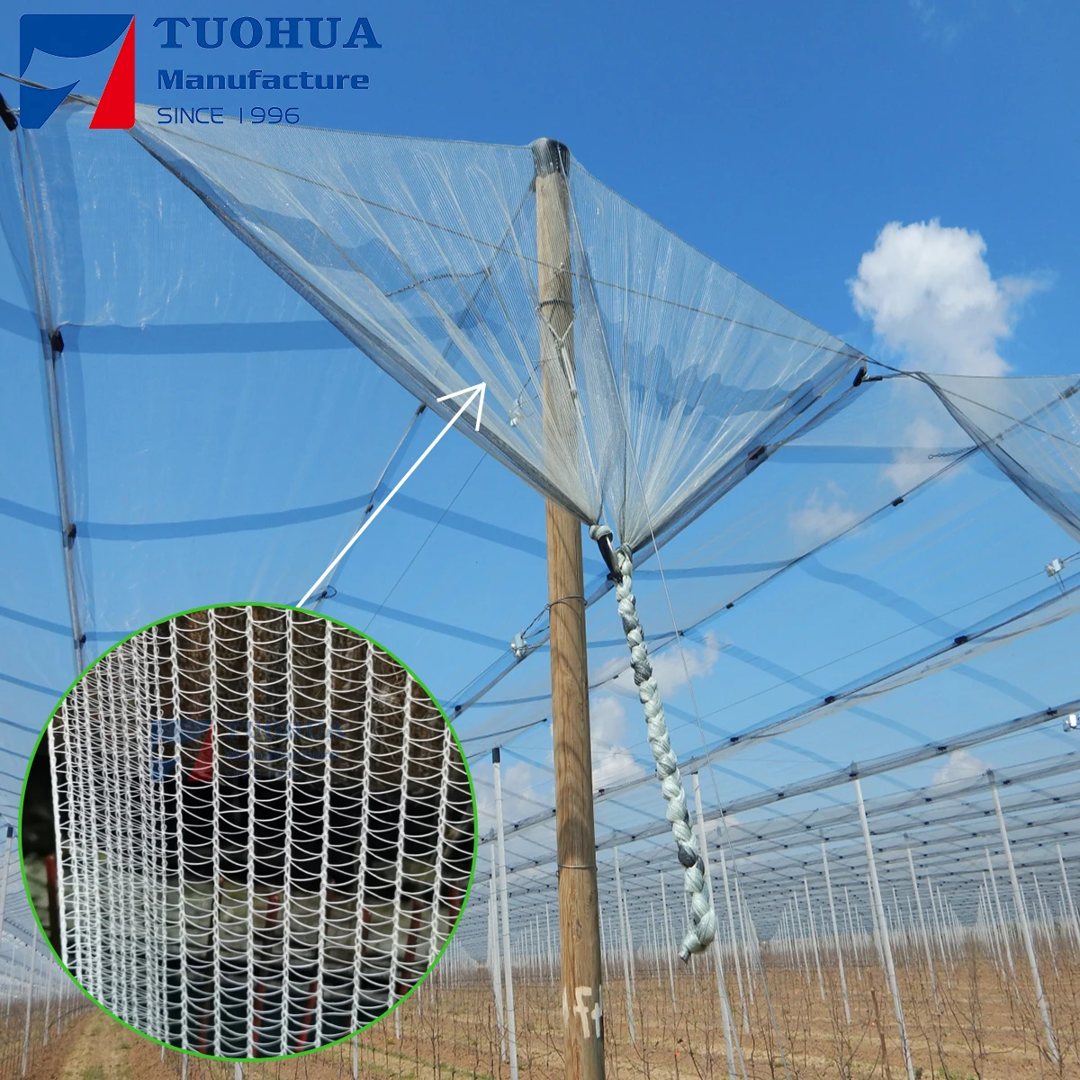 Garden plants protection net anti hail net