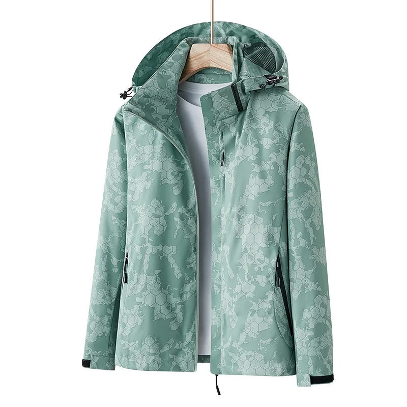 Aoyema Windproof Activewear Woman Outdoor Travel Working Warm Coat Hoodies Windbreaker Jacket For Woman