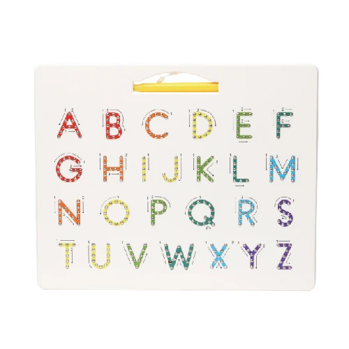 KEBO Magnetic Alphabet  Learn Writing Drawing Tablet with Stylus Tracing Board Educational Toy For kids