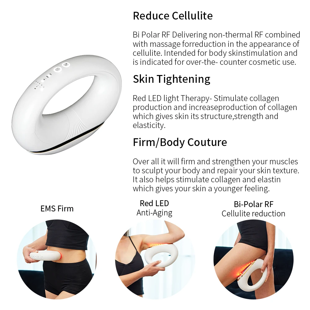 ODM/OEM rf body slimming device body shaping cellulite slimming fat burning stretch mark removal smooth shapes cellulite machine