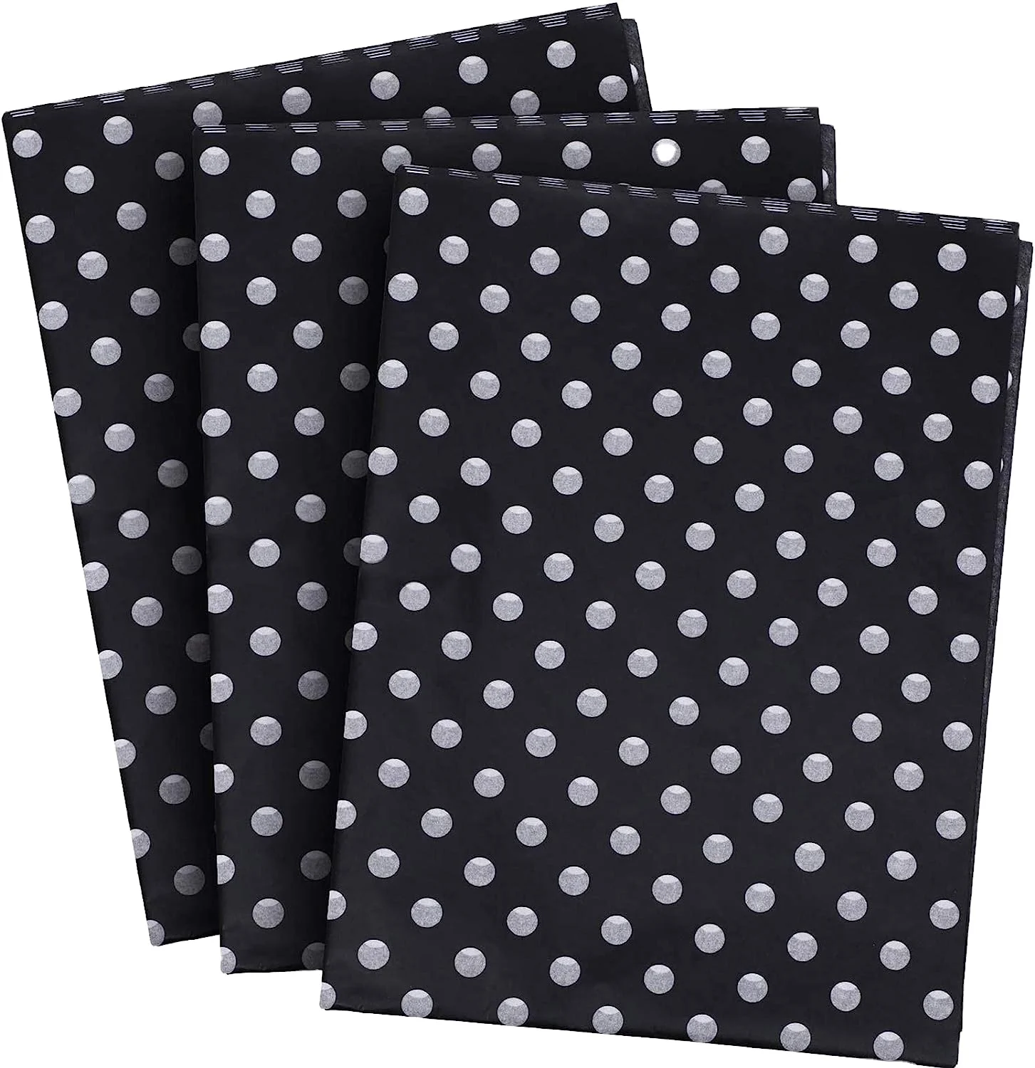 CUSTOM WRAPPING PAPER FOR PACKAGING TISSUE PAPER BLACK AND WHITE COLOR WITH YOUR LOGO