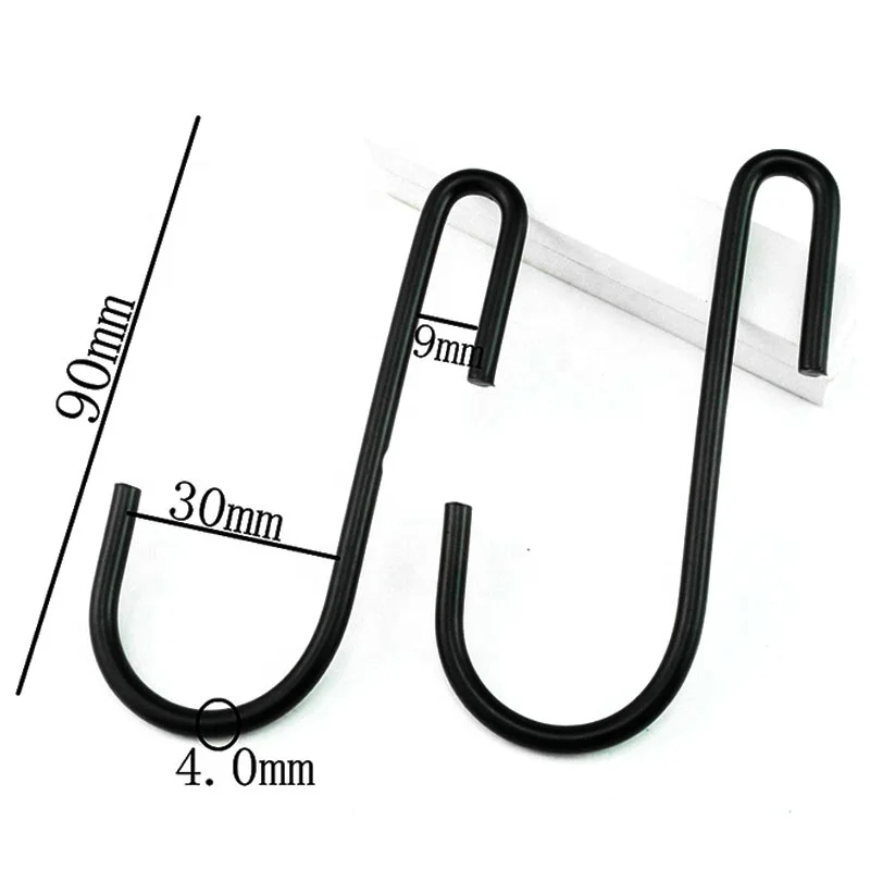 Best Selling Stainless Steel Multifunctional S Hooks for Kitchen and House Hanging
