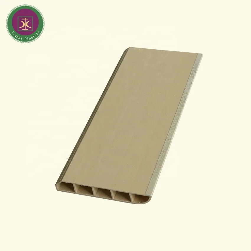 Fireproof pvc baseboard and wall skirting board